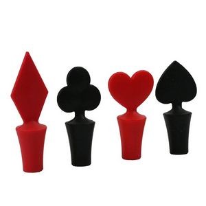 Elegant Christmas Holiday Cap Wine Cork Stopper 6