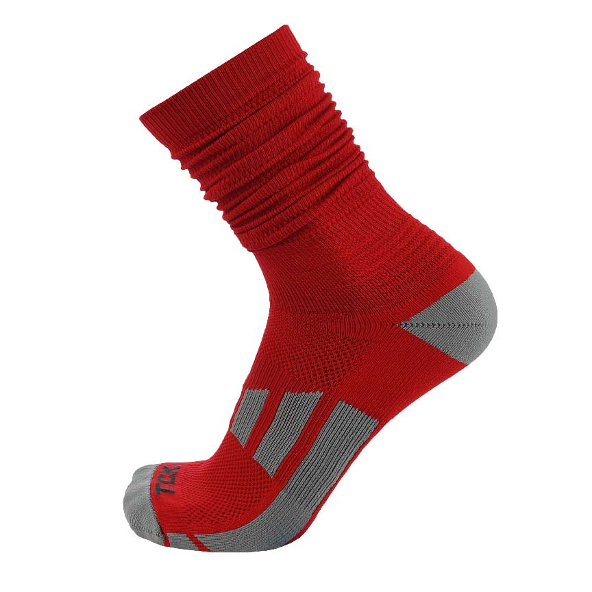 Football Scrunch Socks Crew 4