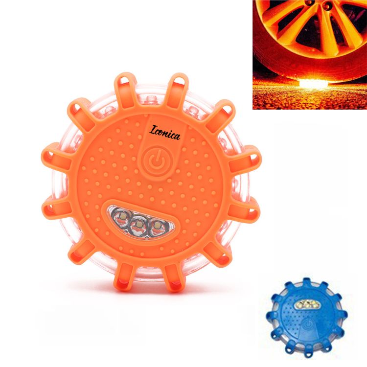 Safety Flare Roadside Emergency Disc LED Lights with Magnet 5