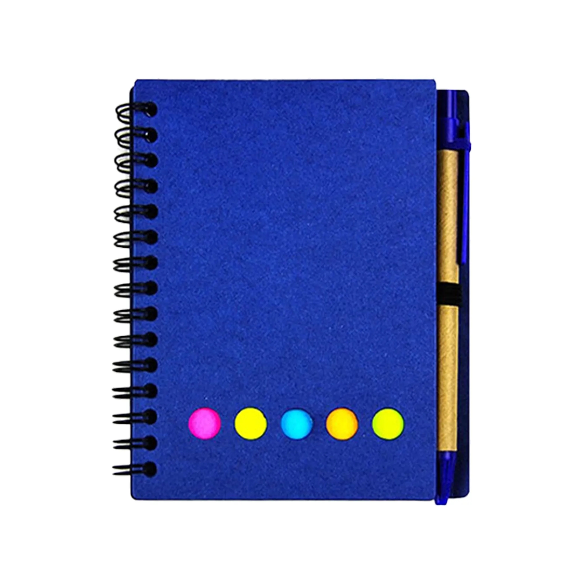 Spiral Notebook with Sticky Notes 15