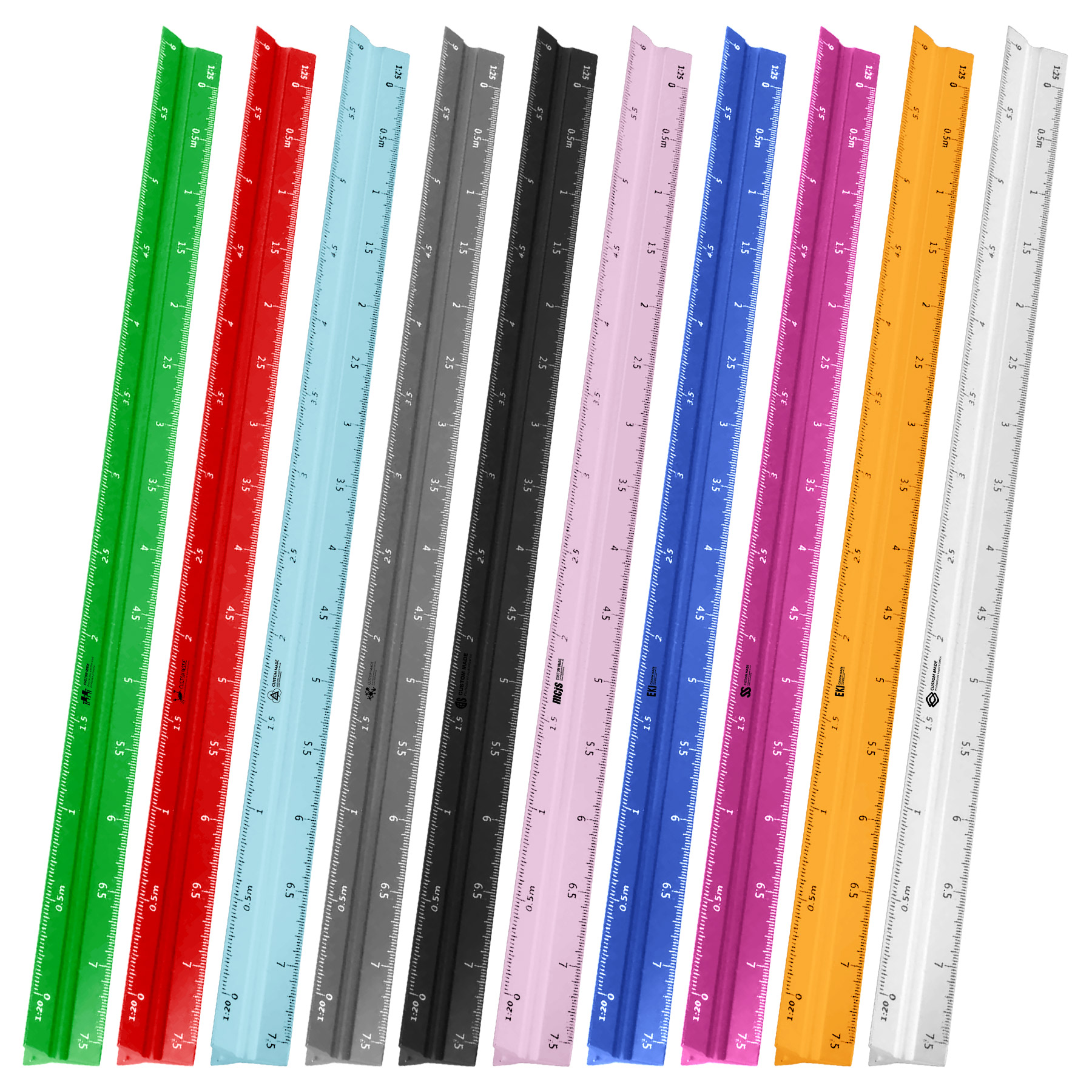 12'' Engineer Scale Ruler 10
