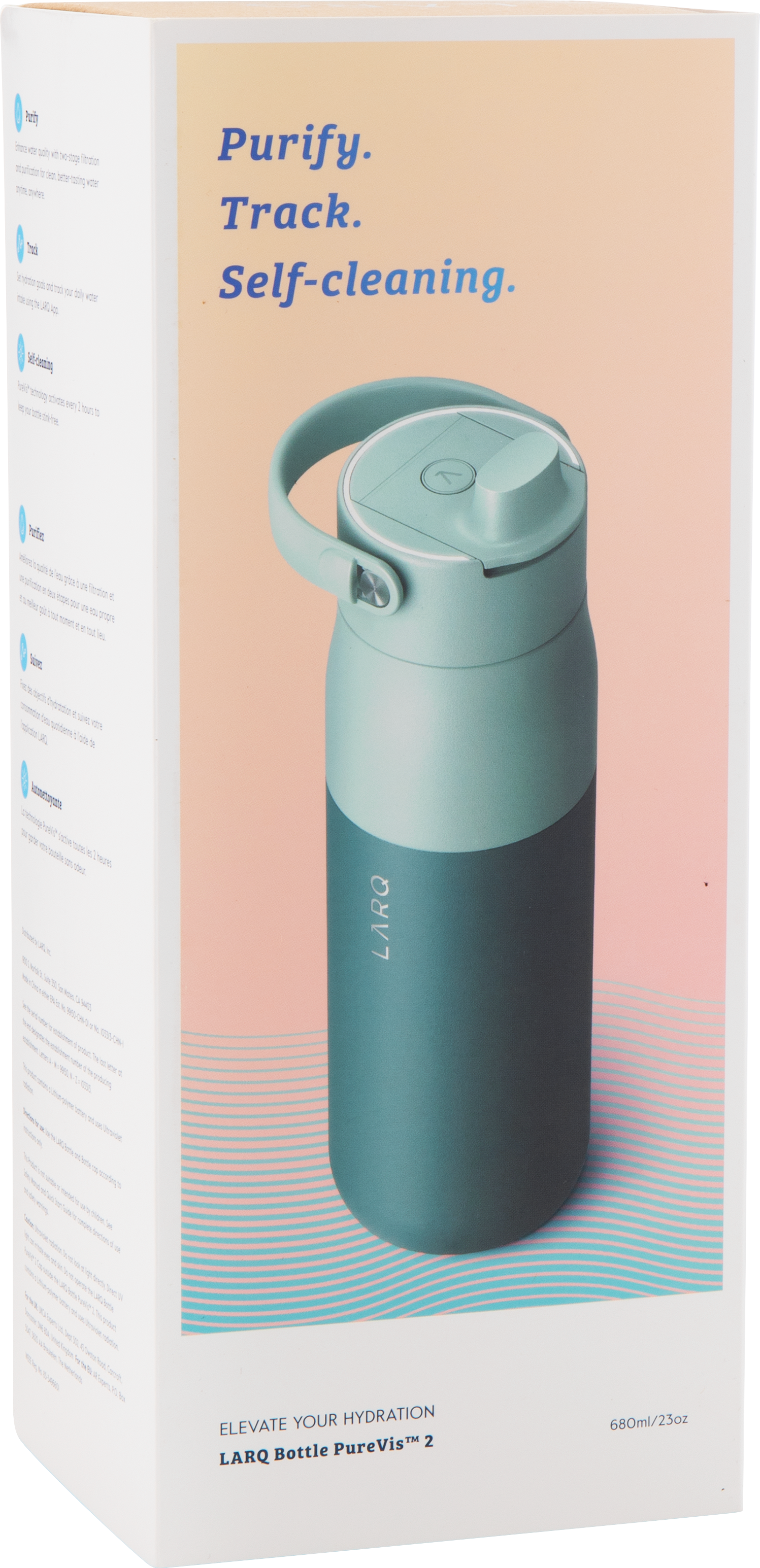 23 oz larq purevis 2, custom water bottle with logo imprint 13