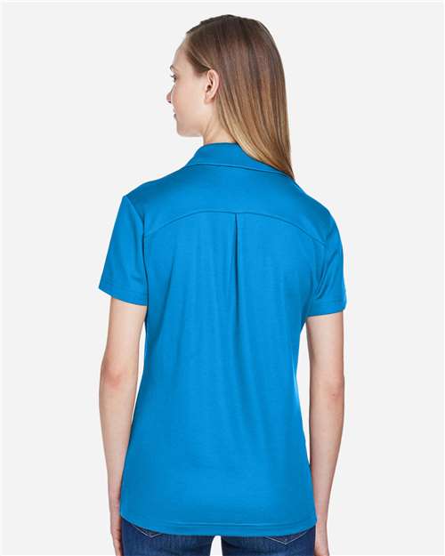Women's CrownLux Performance® Plaited Polo - DG20W 63