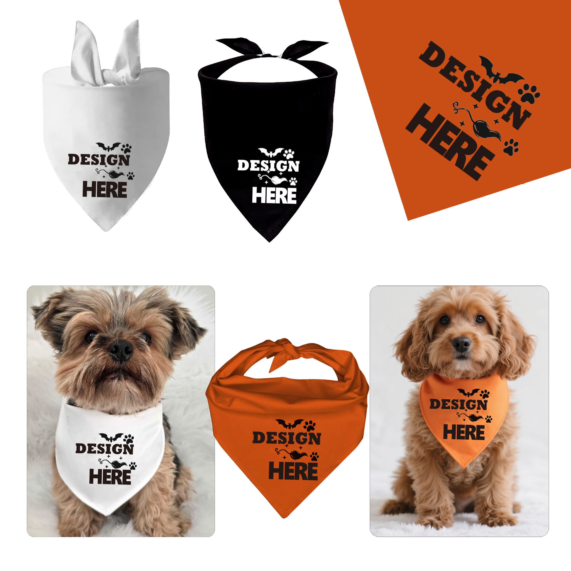 MOQ10 Pet Triangular Bandage 2