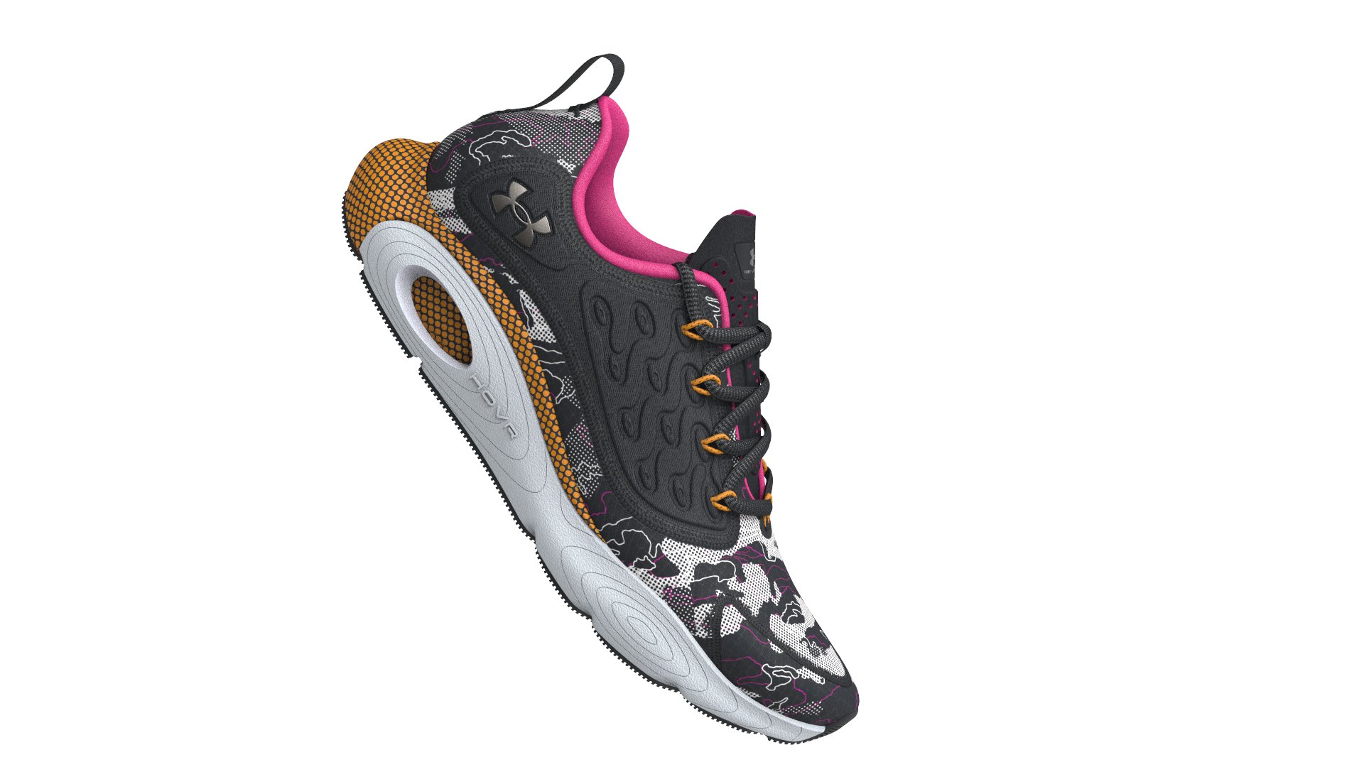 Unisex UA HOVR Revenant Camo Sportstyle Shoes  3