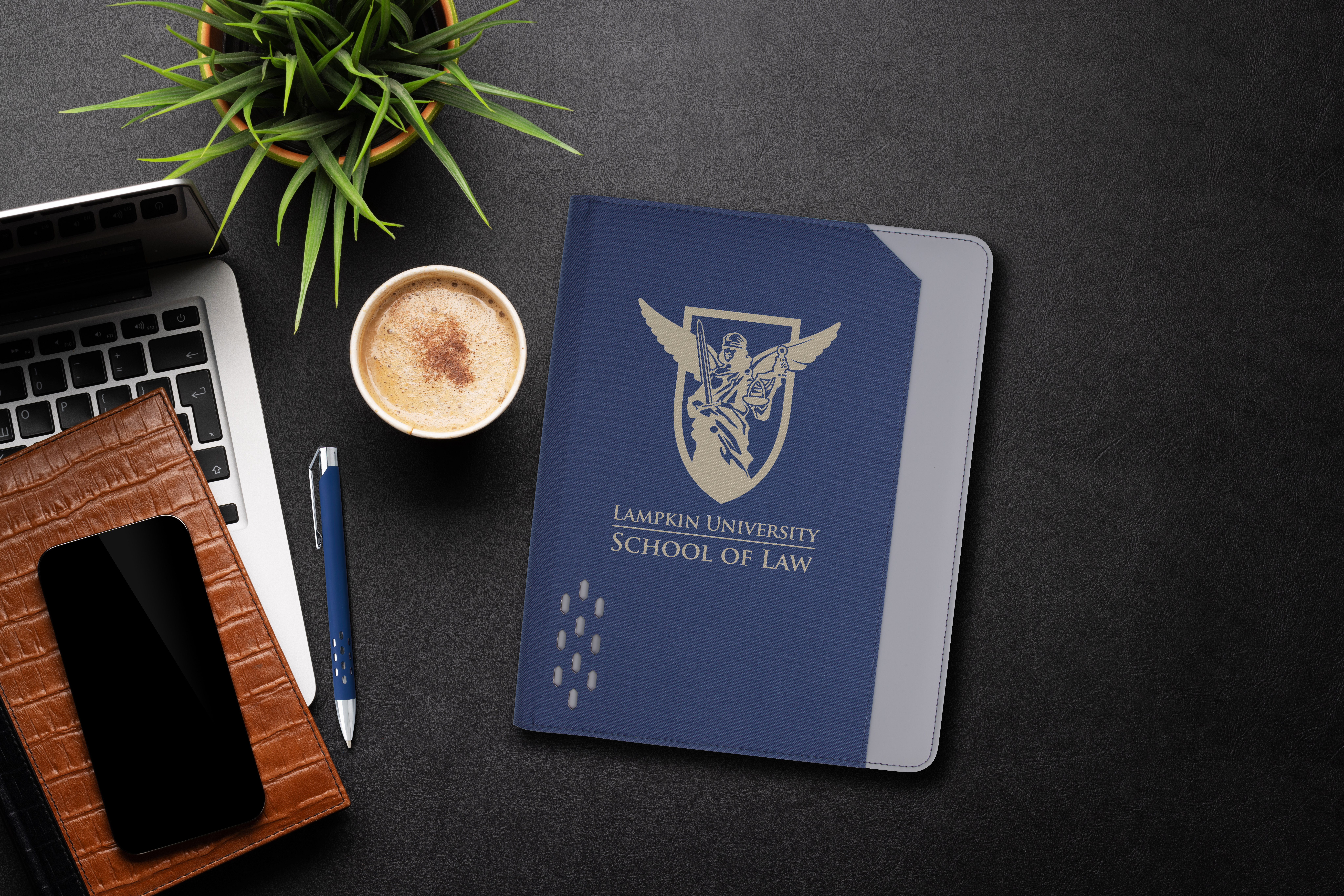 Souvenir® Armor Zippered Padfolio with Armor Pen 7