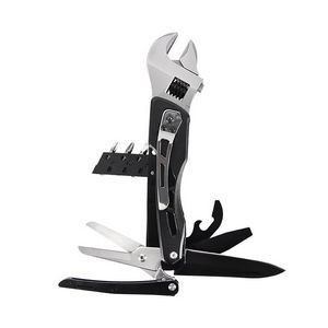 Versatile Multi Wrench Tool Kit With Scissors For Outdoor Adventure 24