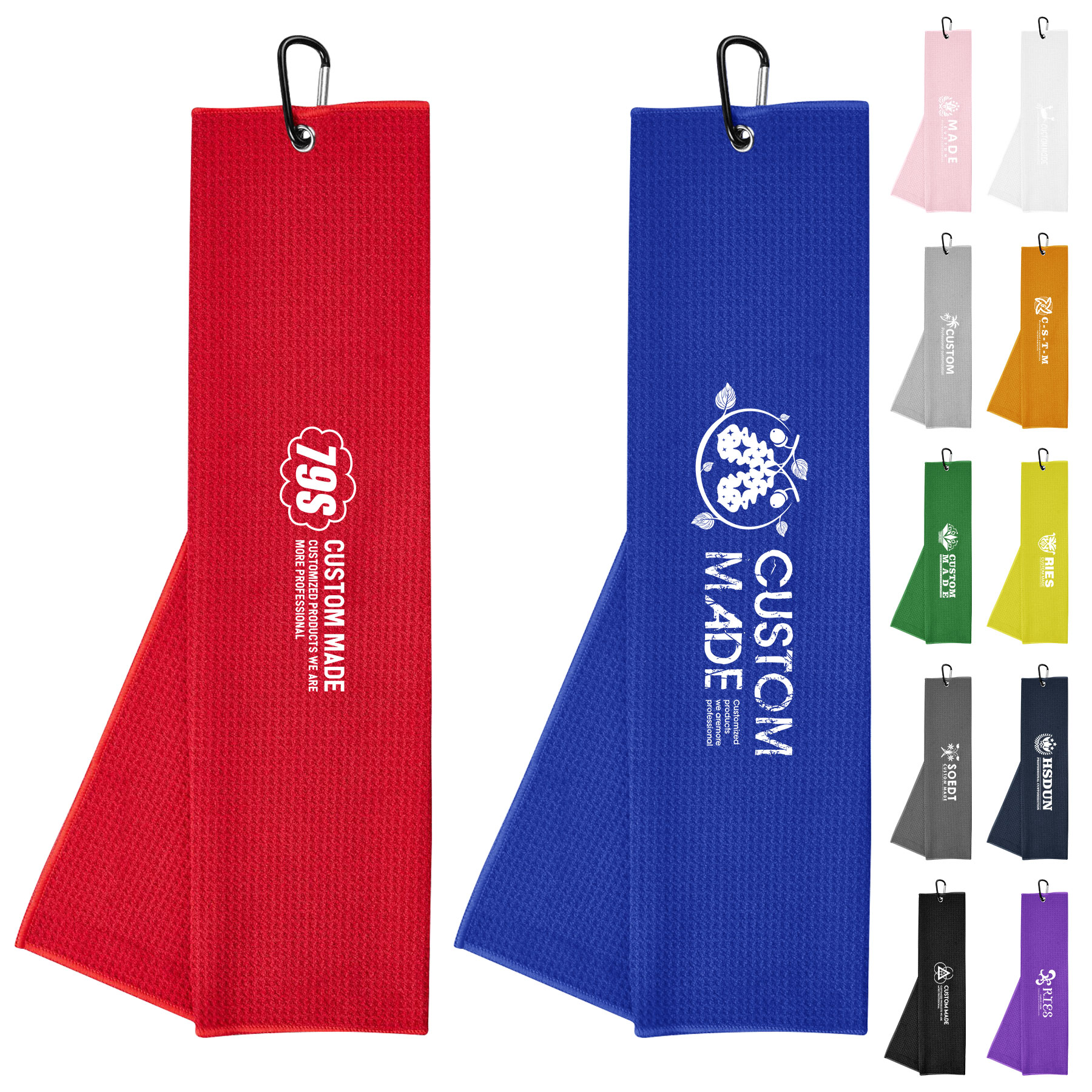 Large Microfiber Golf Towel 8