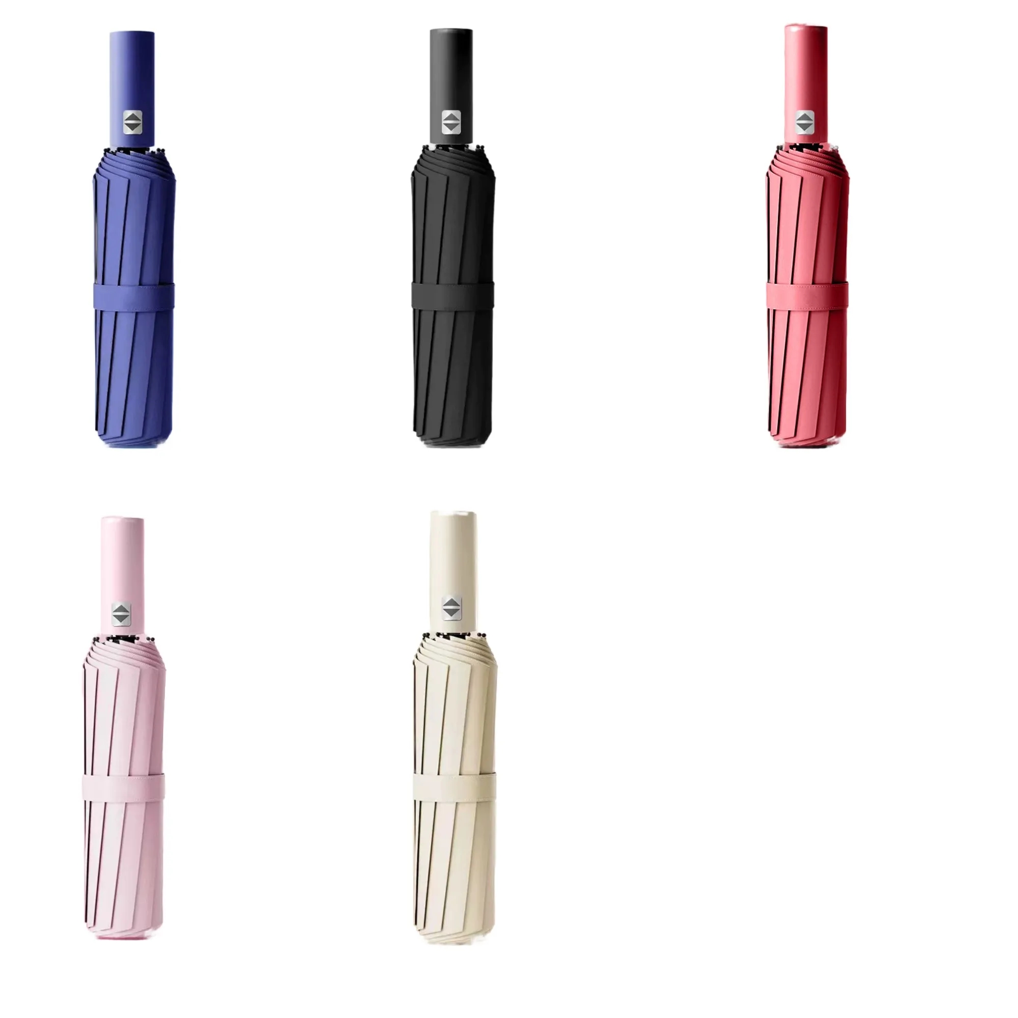 The Vented Auto Open Folding Sunshade Umbrella For Rainy 3