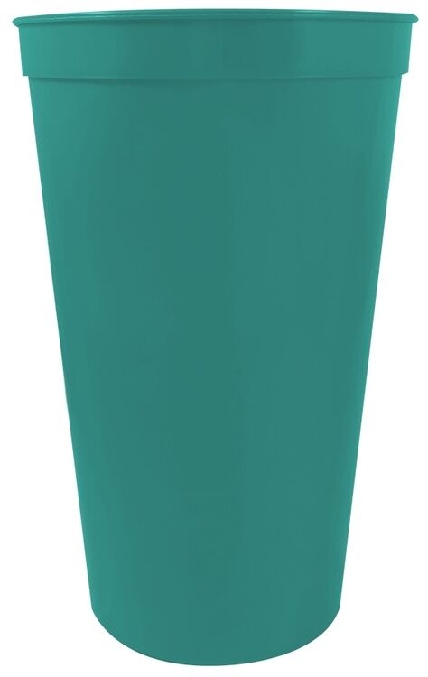 22 oz. Smooth Wall Plastic Stadium Cup 10
