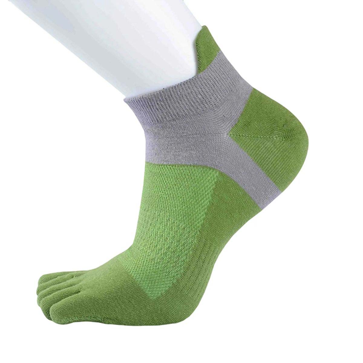 Durable Five Toe Socks with Reinforced Heel 15