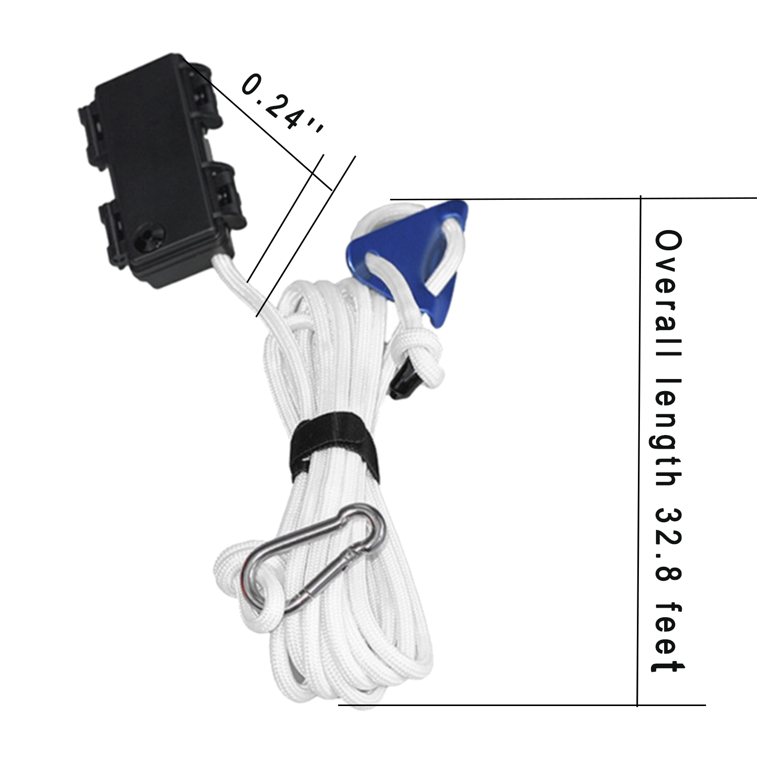 Waterproof Nylon Outdoor Camping Luminous Wind Rope 8