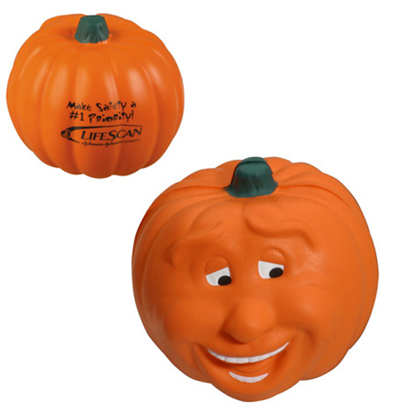 Smiling Pumpkin Stress Reliever 1