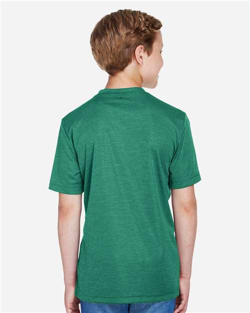 Youth Sonic Heather Performance T-Shirt - TT11HY 74