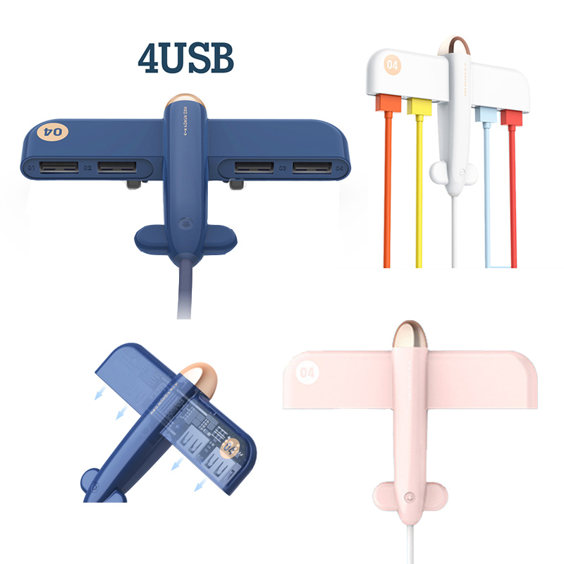 4-Port USB Air Force One Aircraft Shaped Hub 2