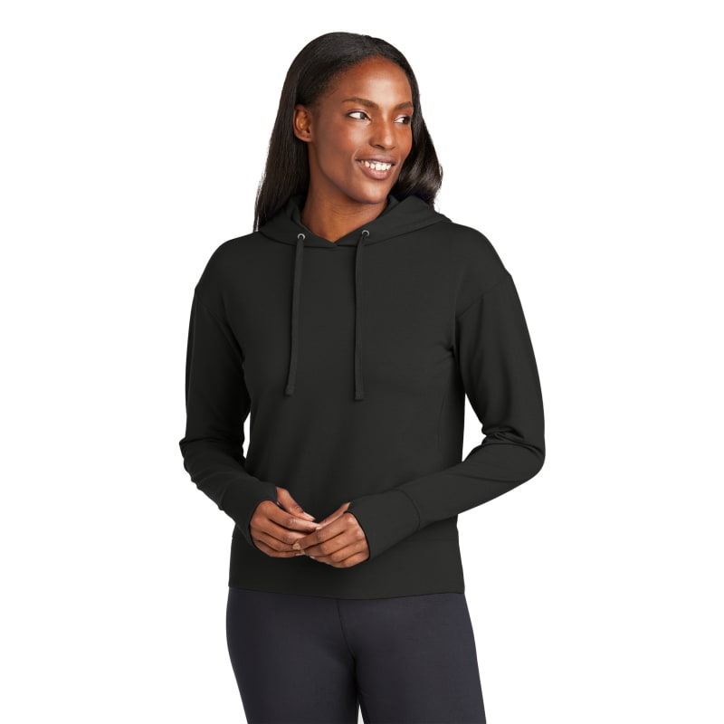 Sport-Tek Women's Sport-Wick Flex Fleece Pullover Hoodie, custom hoodie or sweatshirt with logo imprint 16
