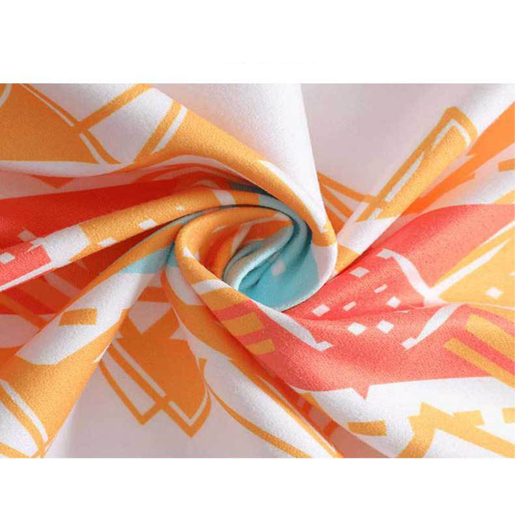 Microfiber striped beach towel 2