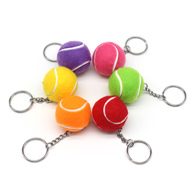 Customizable Tennis Keychain Pendant 2