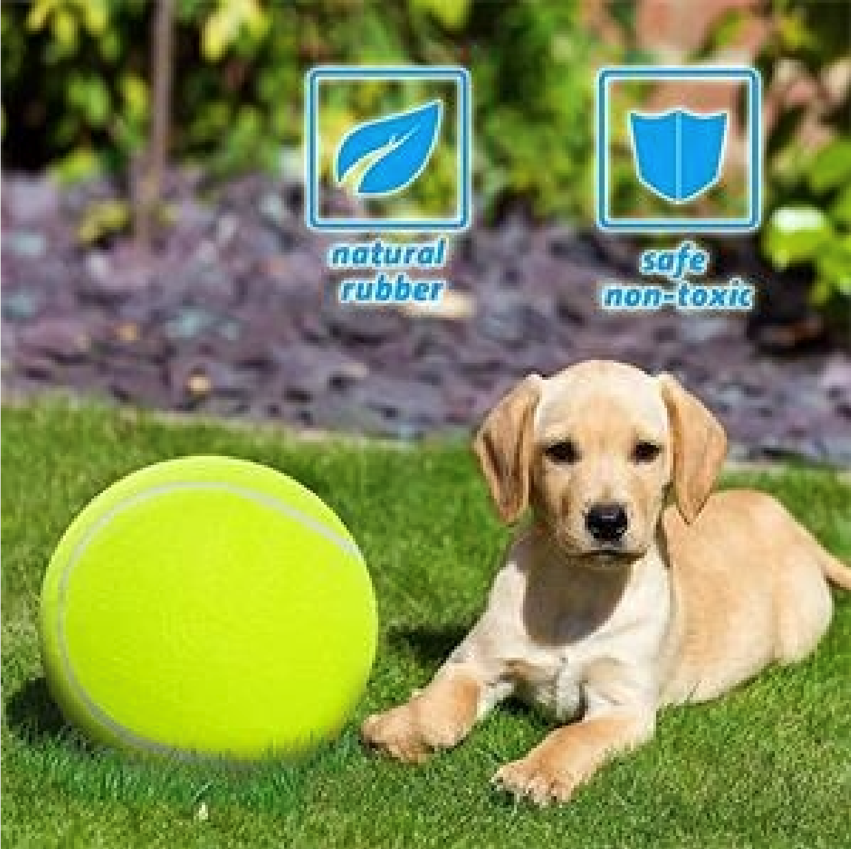 Large Tennis Ball Doggie Puzzle Toys 1
