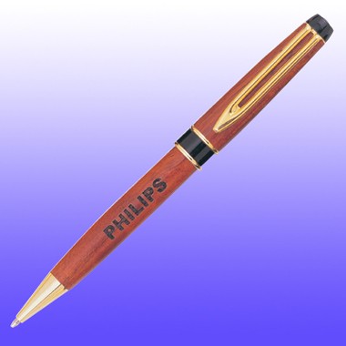 ROSEWOOD BLACK FOREST BALL PEN 1
