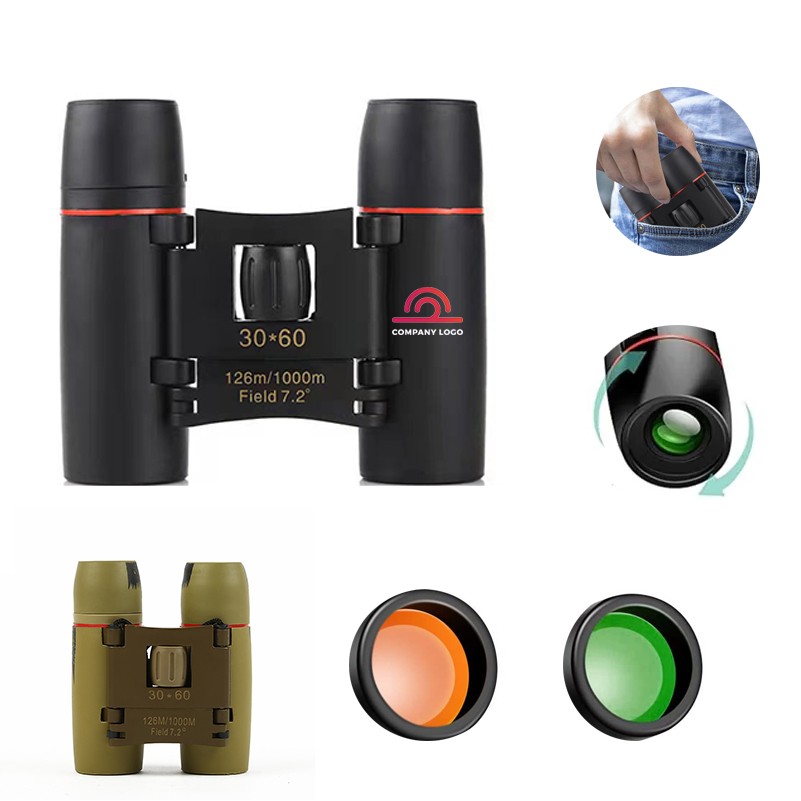 Mini Binoculars Blue Film Outdoor Telescope 5