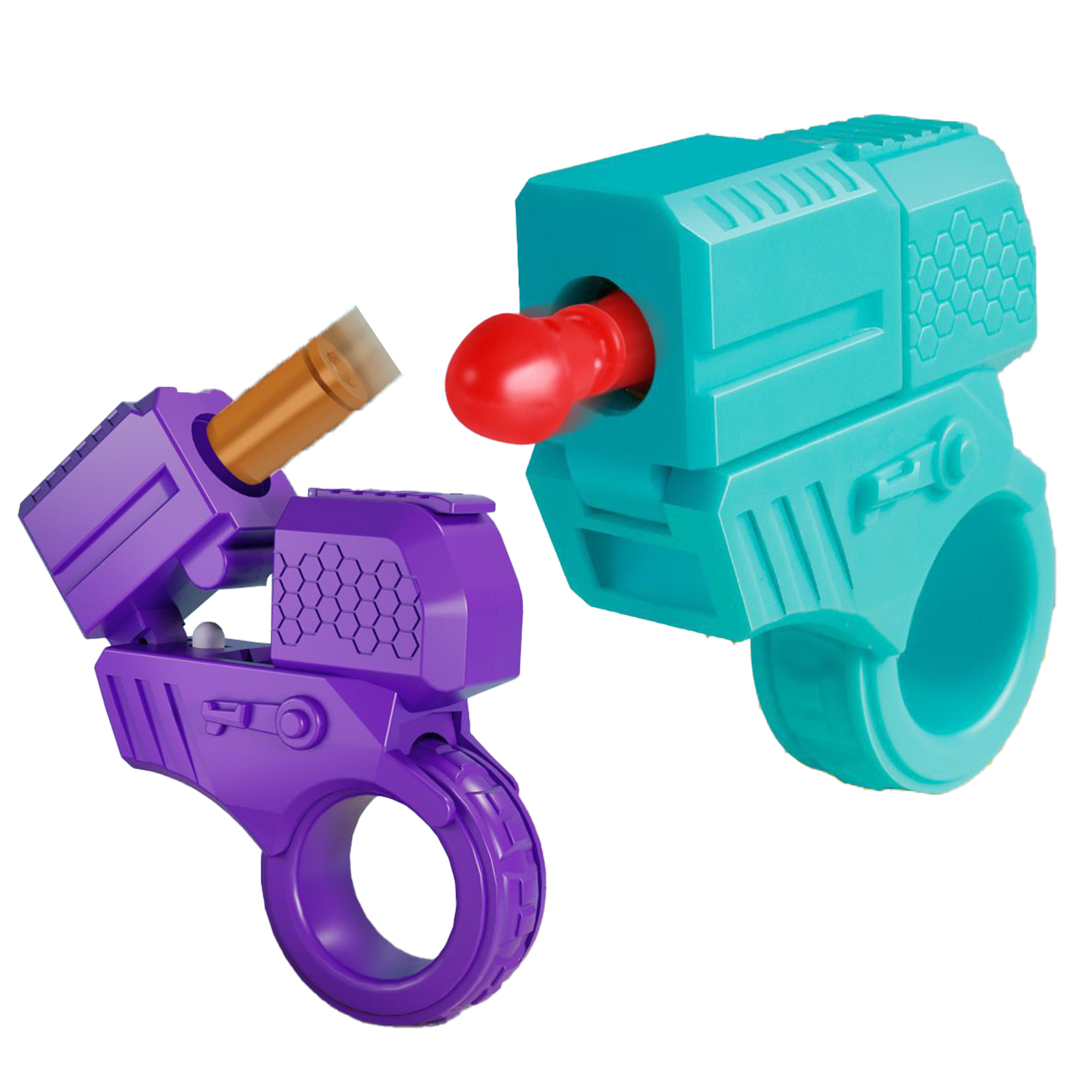 MOQ100 Mini Shell - Launching Finger Ring Toy Gun 2