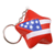 Patriotic Star Stress Reliever Key Chain 3