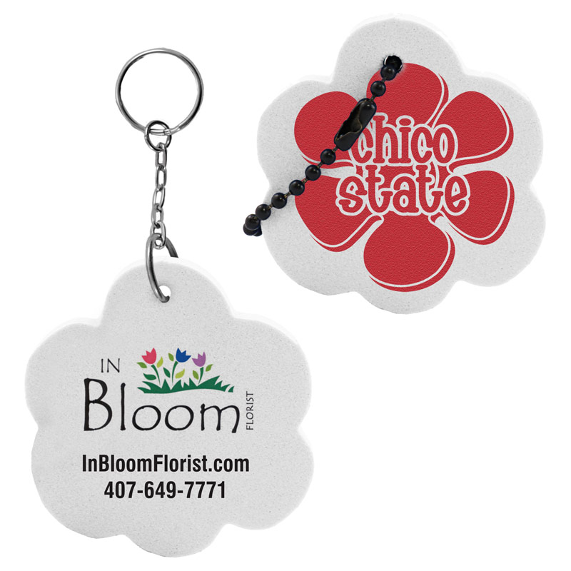 Flower Key Tag 6