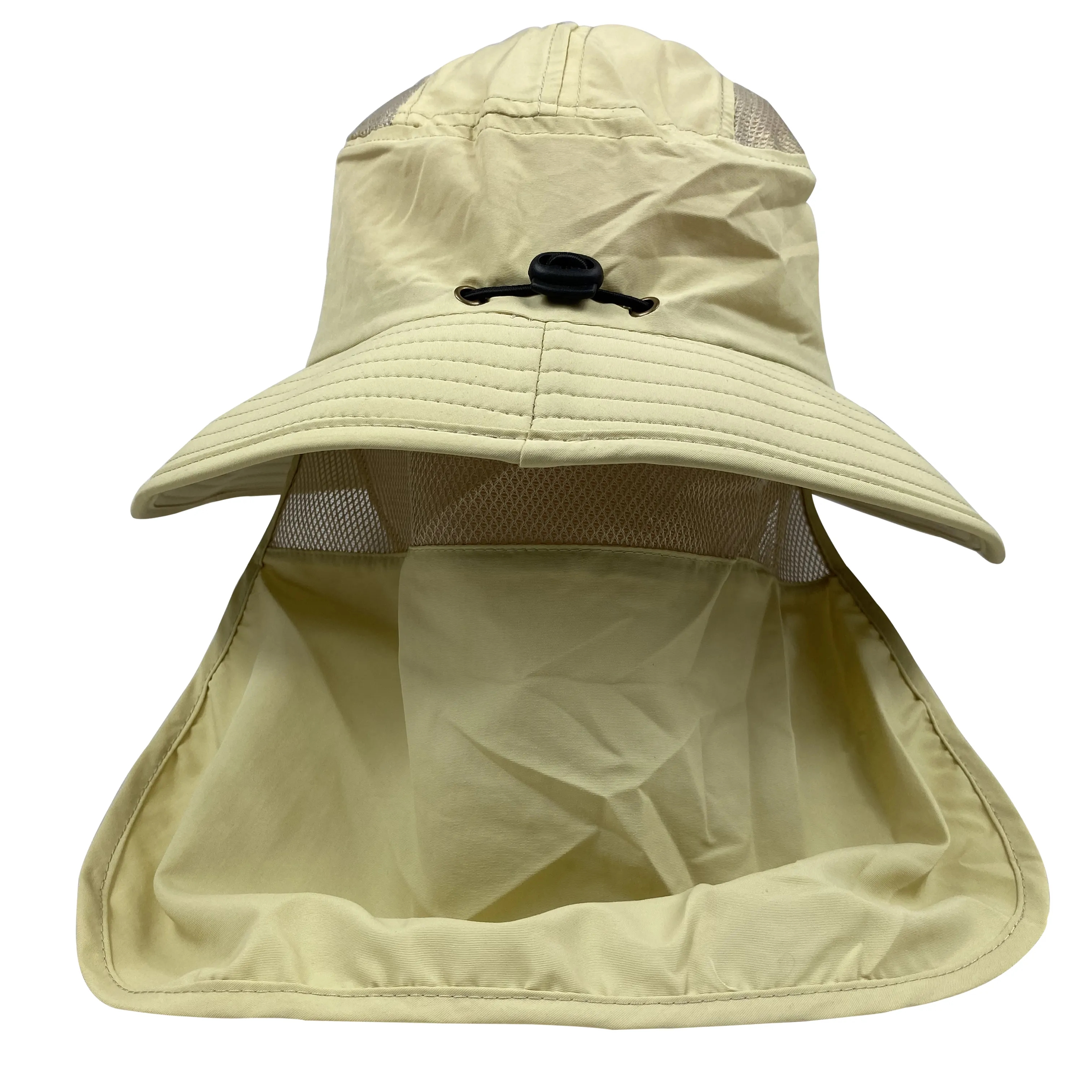 Wide Brim Waterproof Safari Mesh Bucket Hat 5