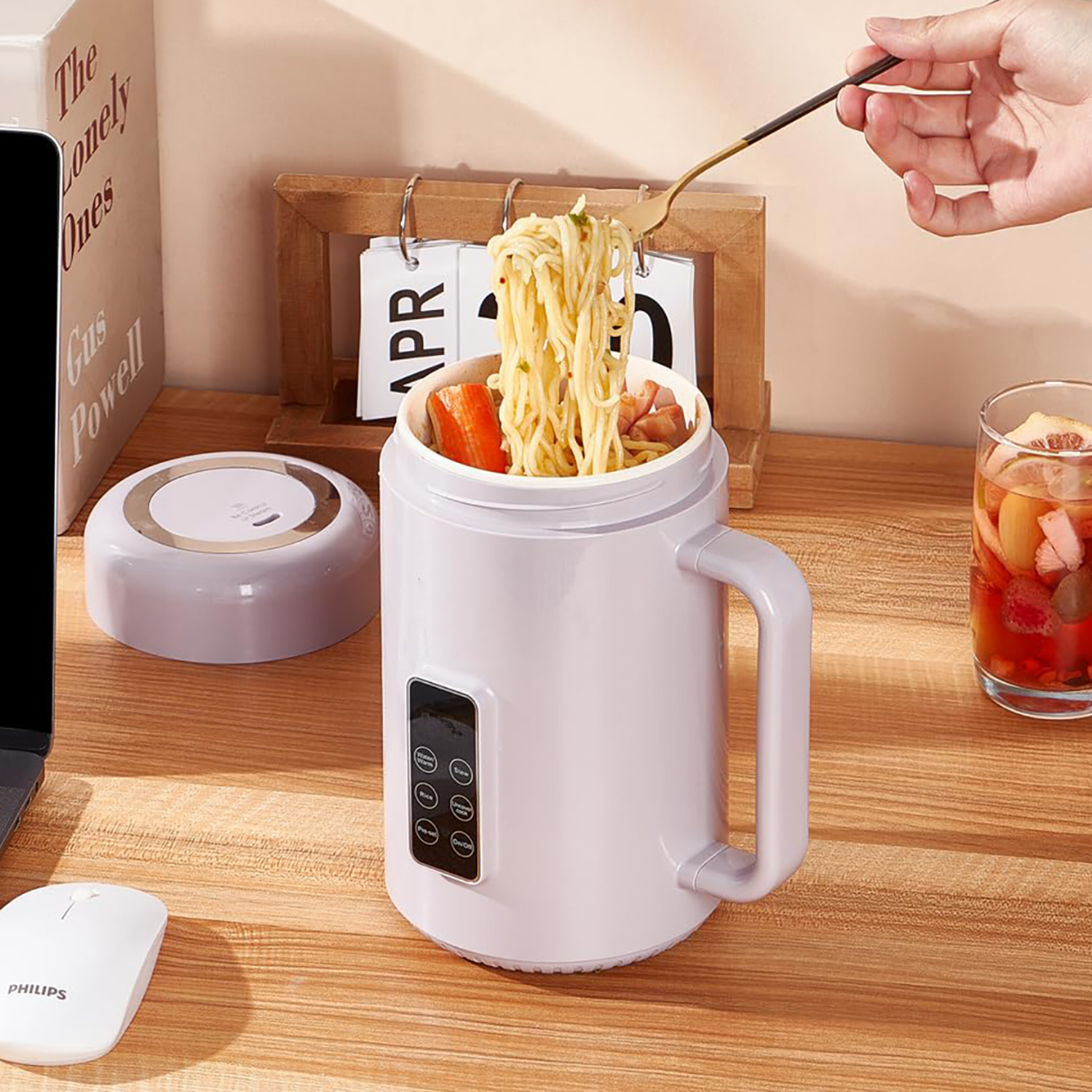 Mini Silent Electric Stew Pot 1