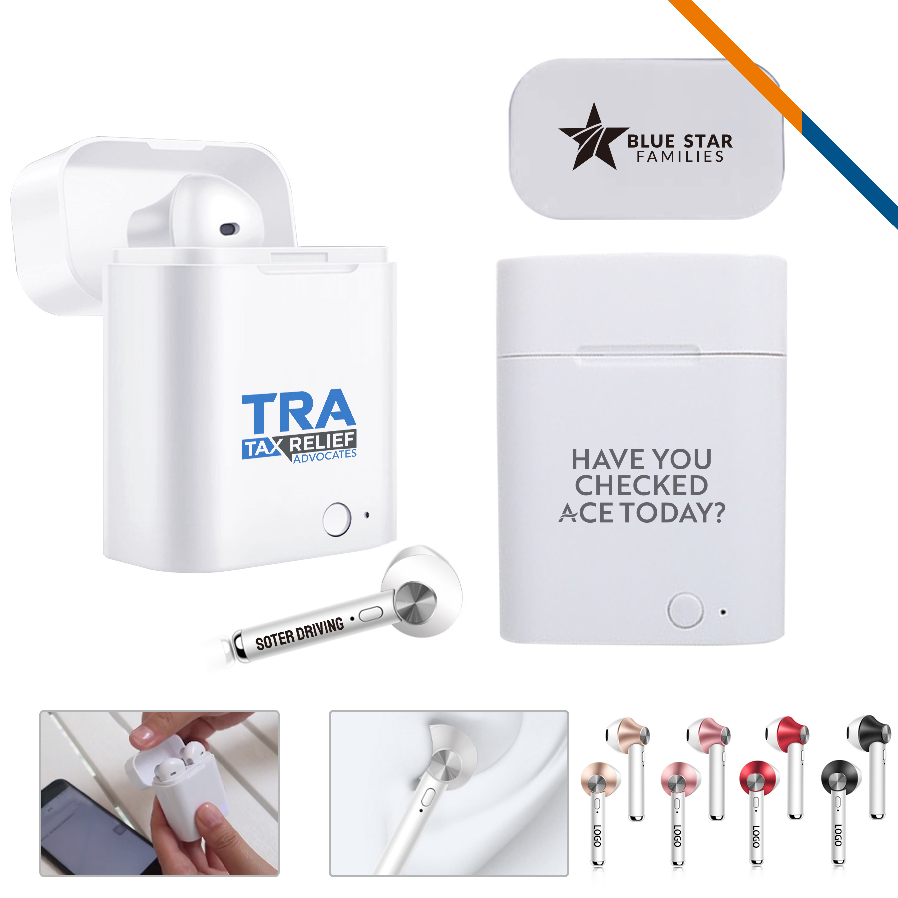 Lucky Bluetooth Earbuds 1