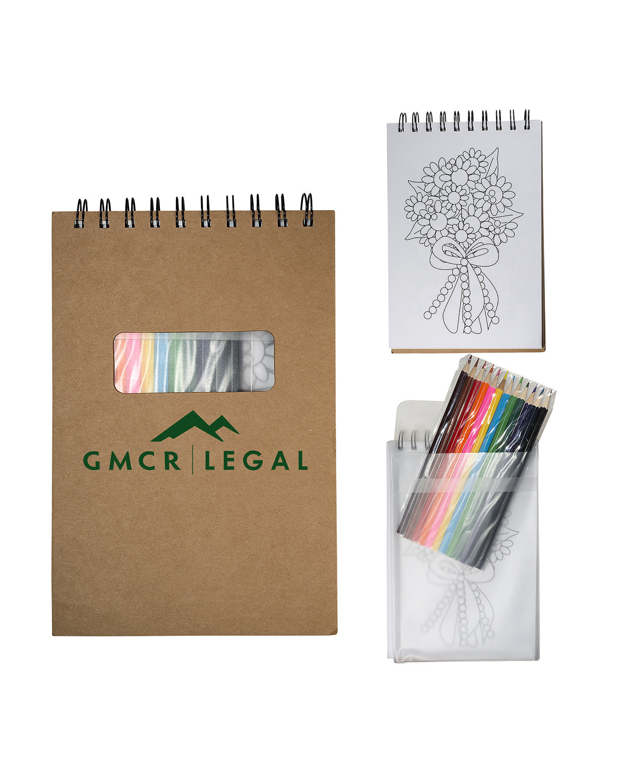 Notebook With Colored Pencils 2