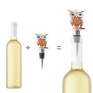 Elegant Owl Design Alloy Wine Stopper 13