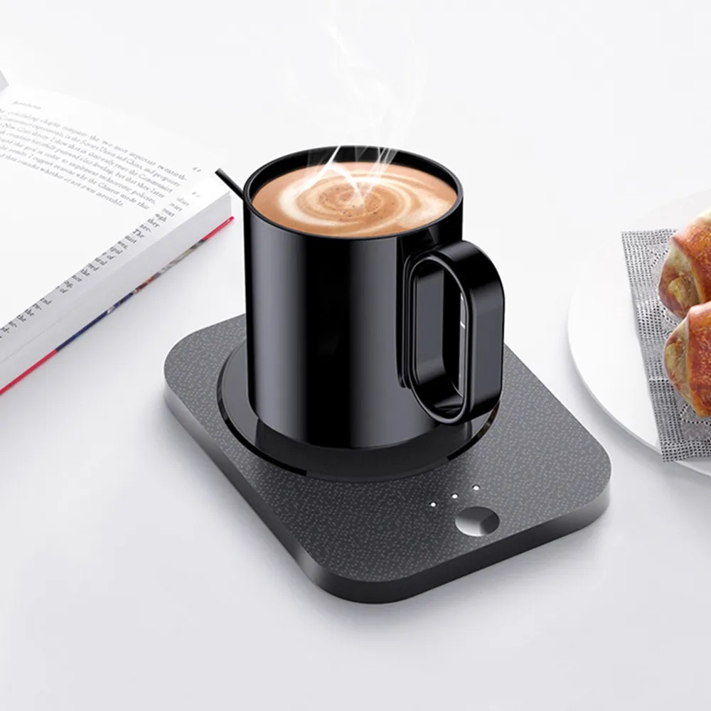 Custom Electric Self Heated Plate Coffee Mug Warmer 3