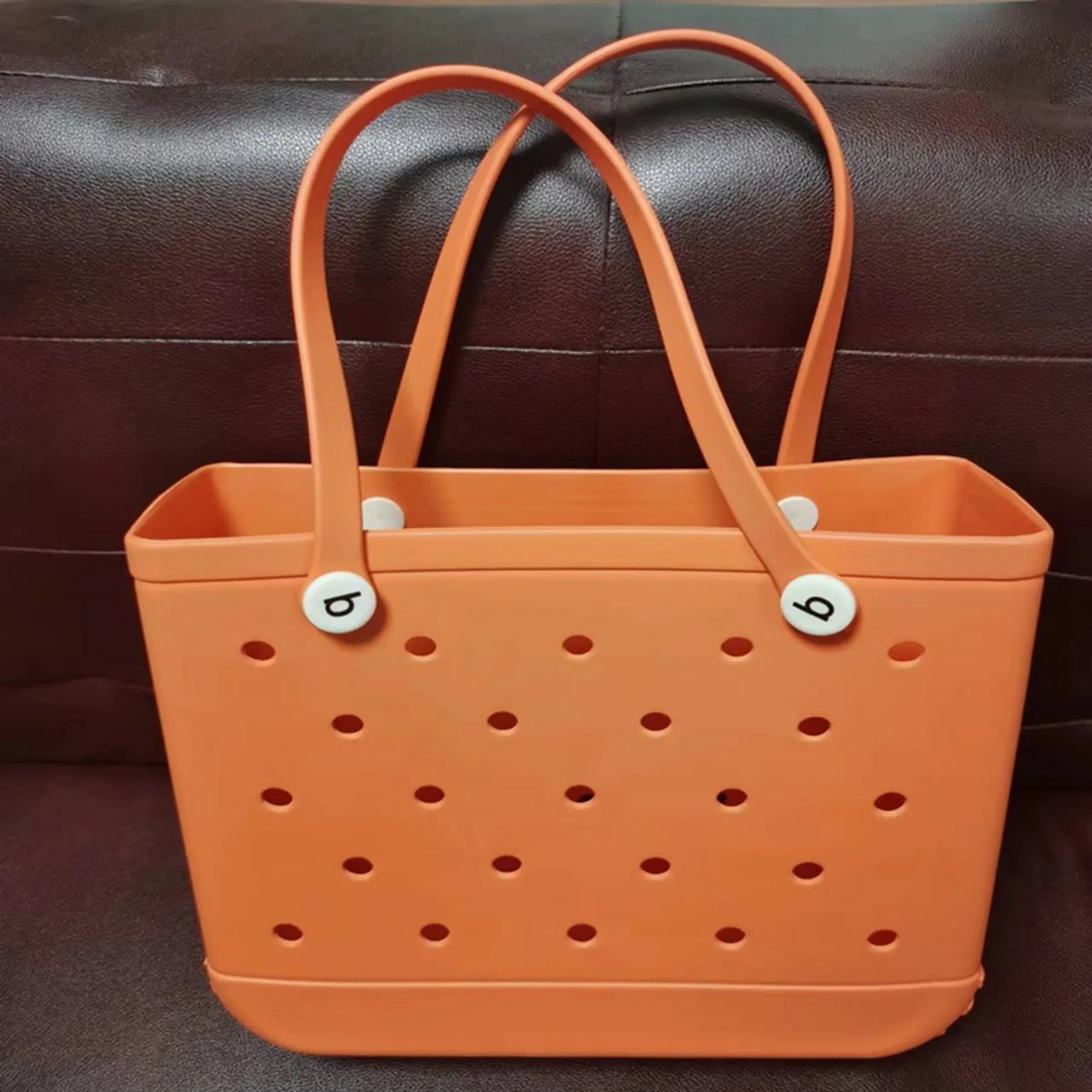 Large EVA Beach Tote Bag with Hole 13