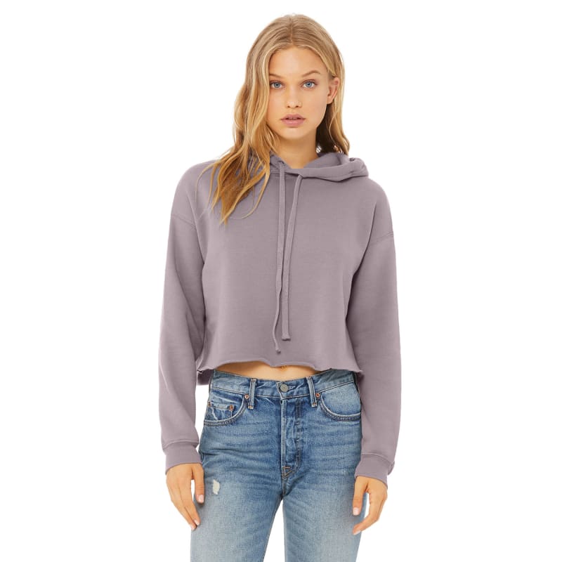 Bella + Canvas Ladies' Cropped Fleece Hoodie 5