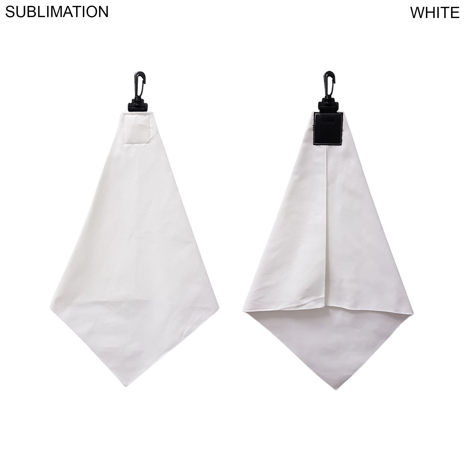 24 Hr Express Ship - Microfiber Suede Shammy Golf Towel, Triangle Shape, 11x17, Sublimated 8