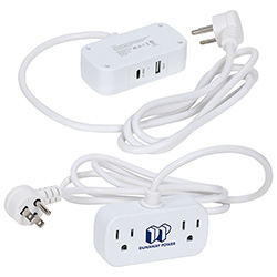 Zip 5 Ft. Power Strip with Type-C, USB & AC Outlets 1