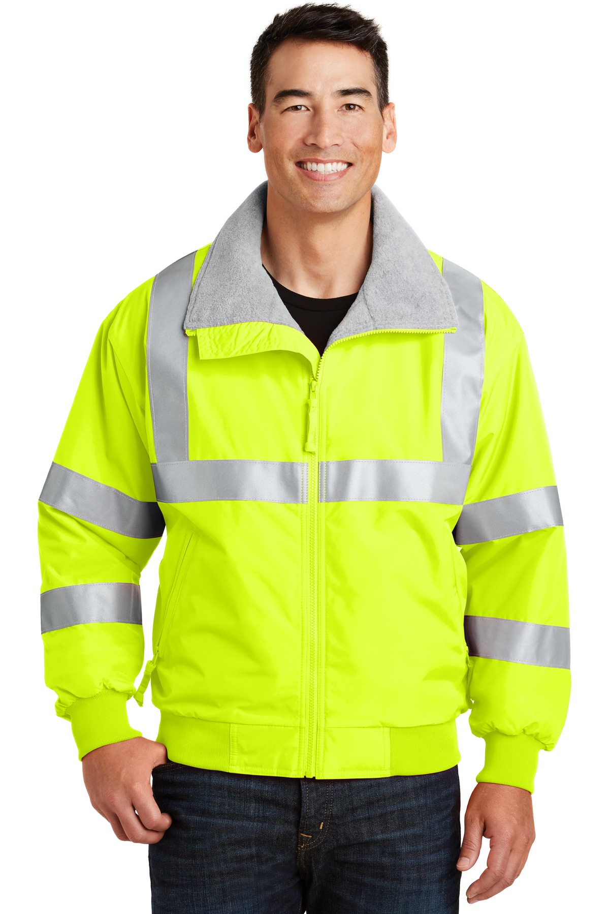 Port Authority Enhanced Visibility Challenger Jacket with Reflective Taping. SRJ754 12