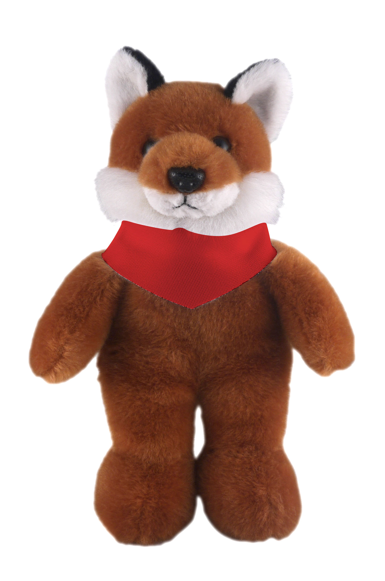 Soft Plush Stuffed Fox with Bandana 3