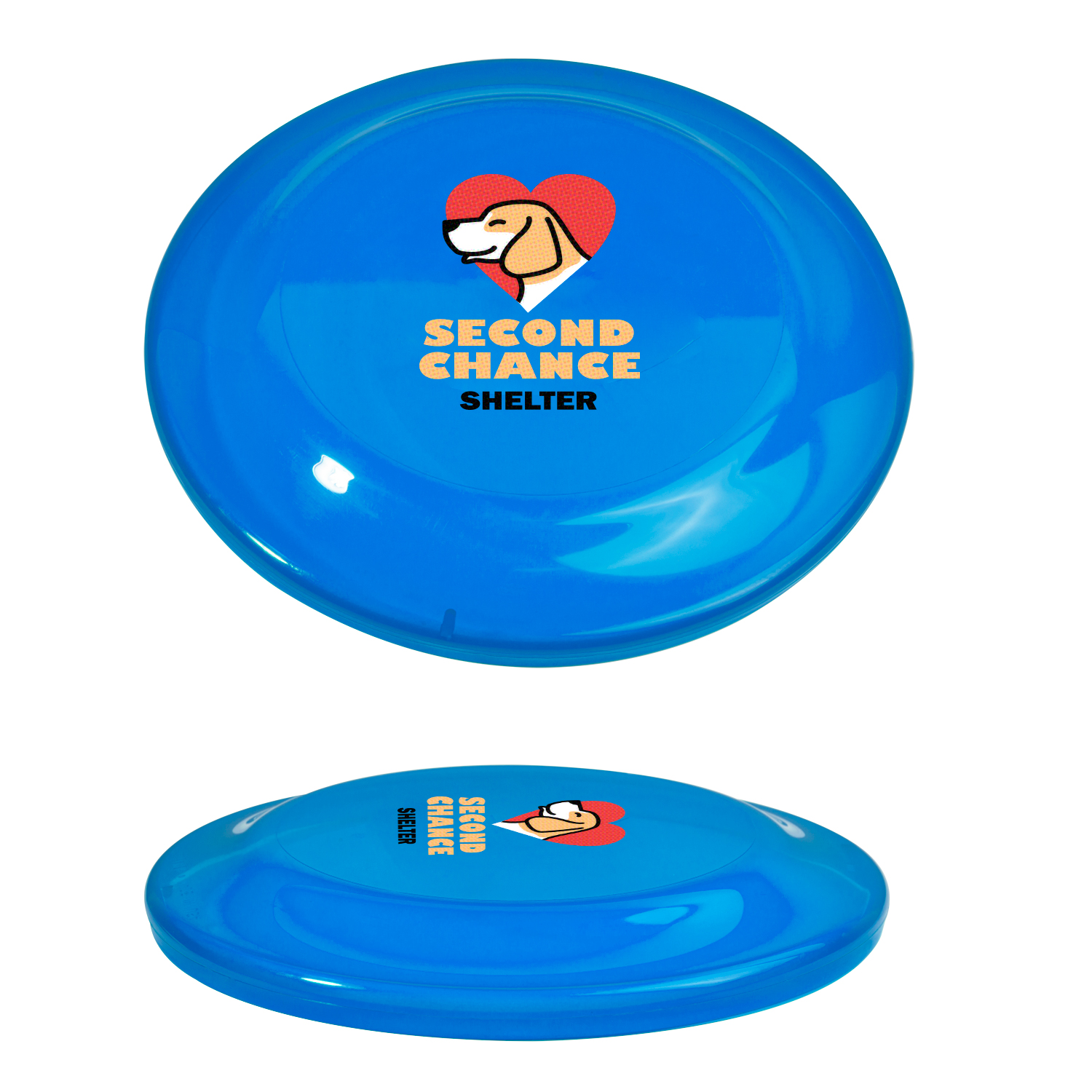Transparent Flying Disc (Full Color Imprint) 6