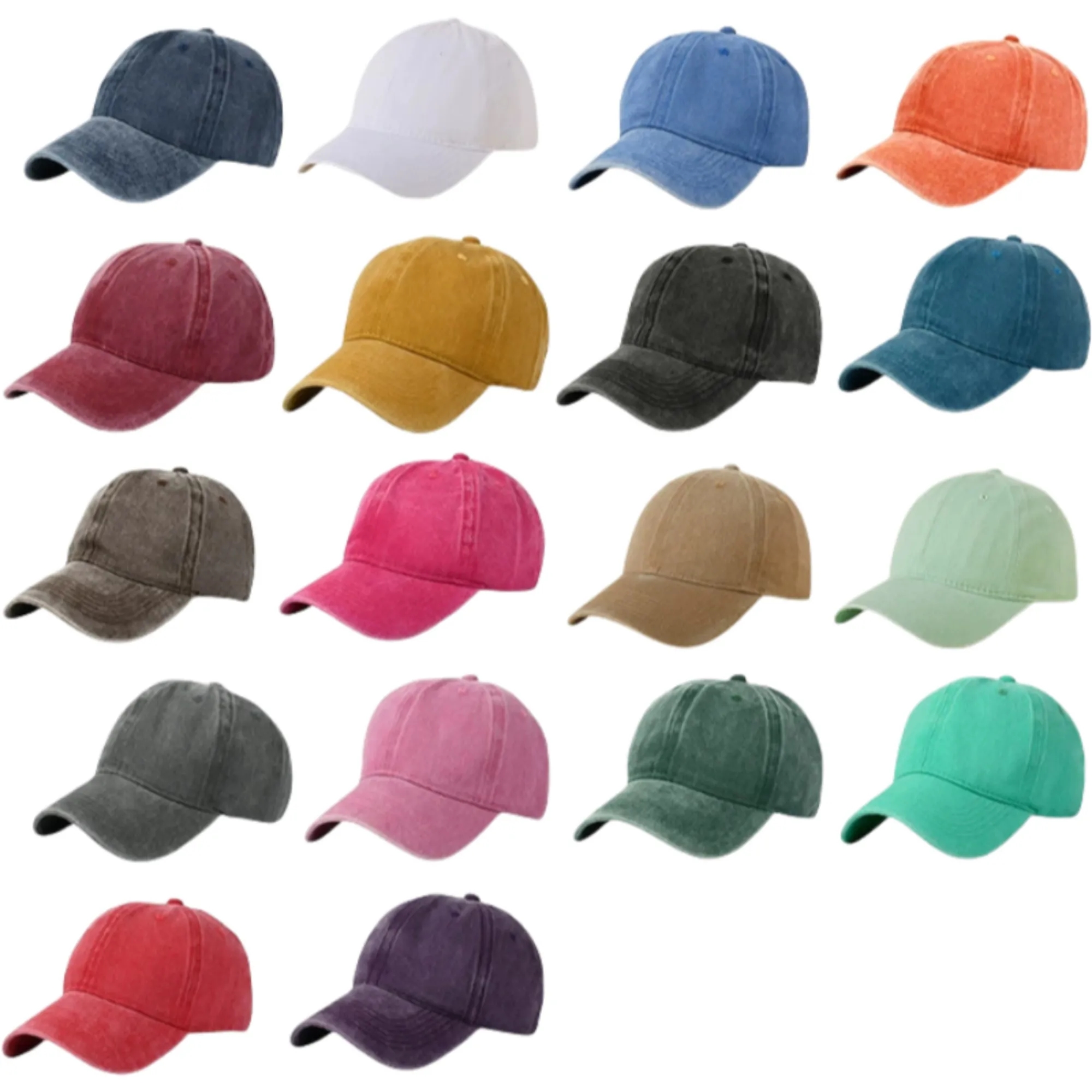 Unstructured Pigment Dyed Dad Cap 12