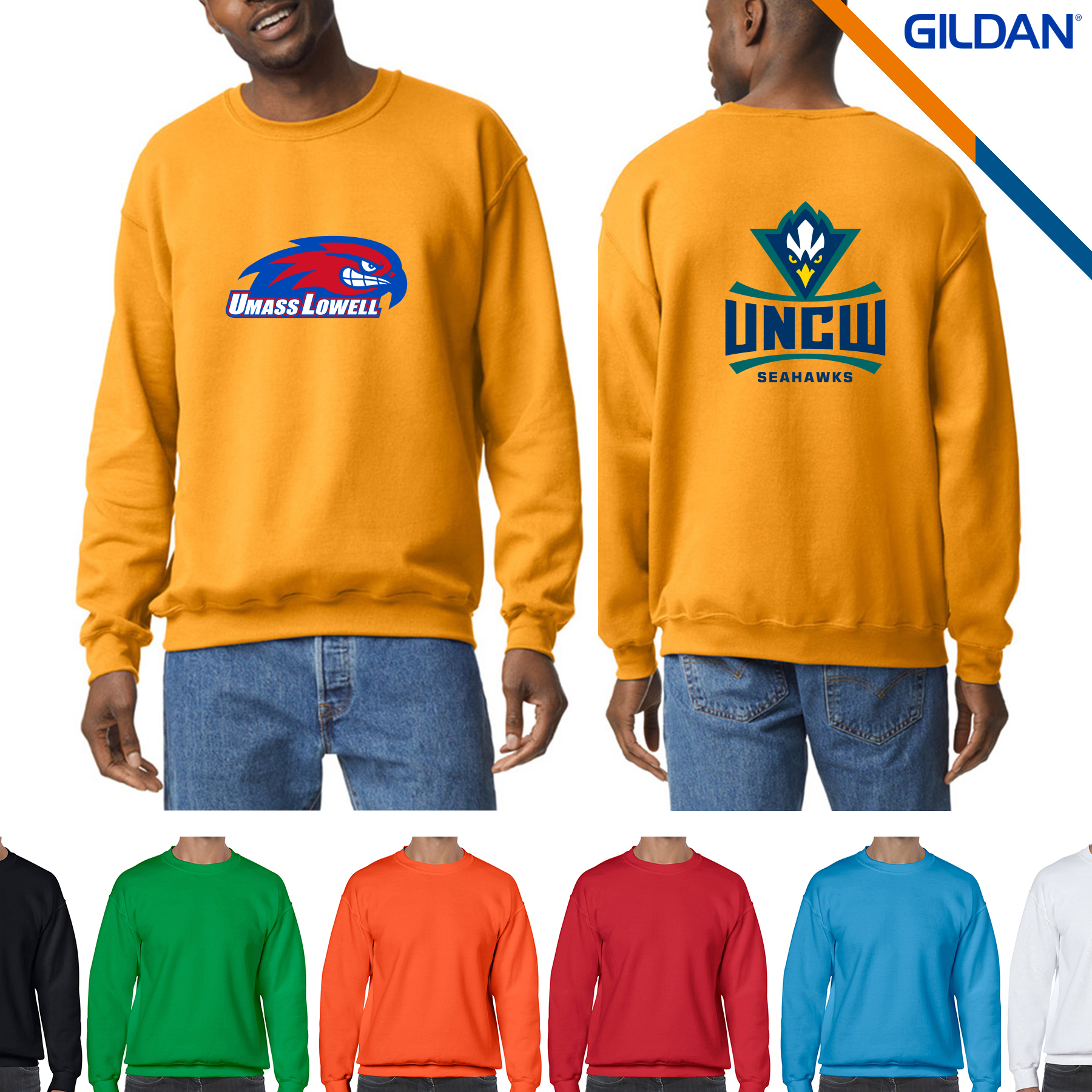 Gildan® Heavy Blend Adult Crewneck Sweatshirts 2