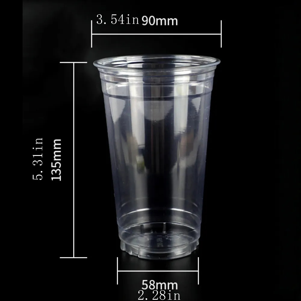 16 oz PET Cup with Strawless Sip Lid 4