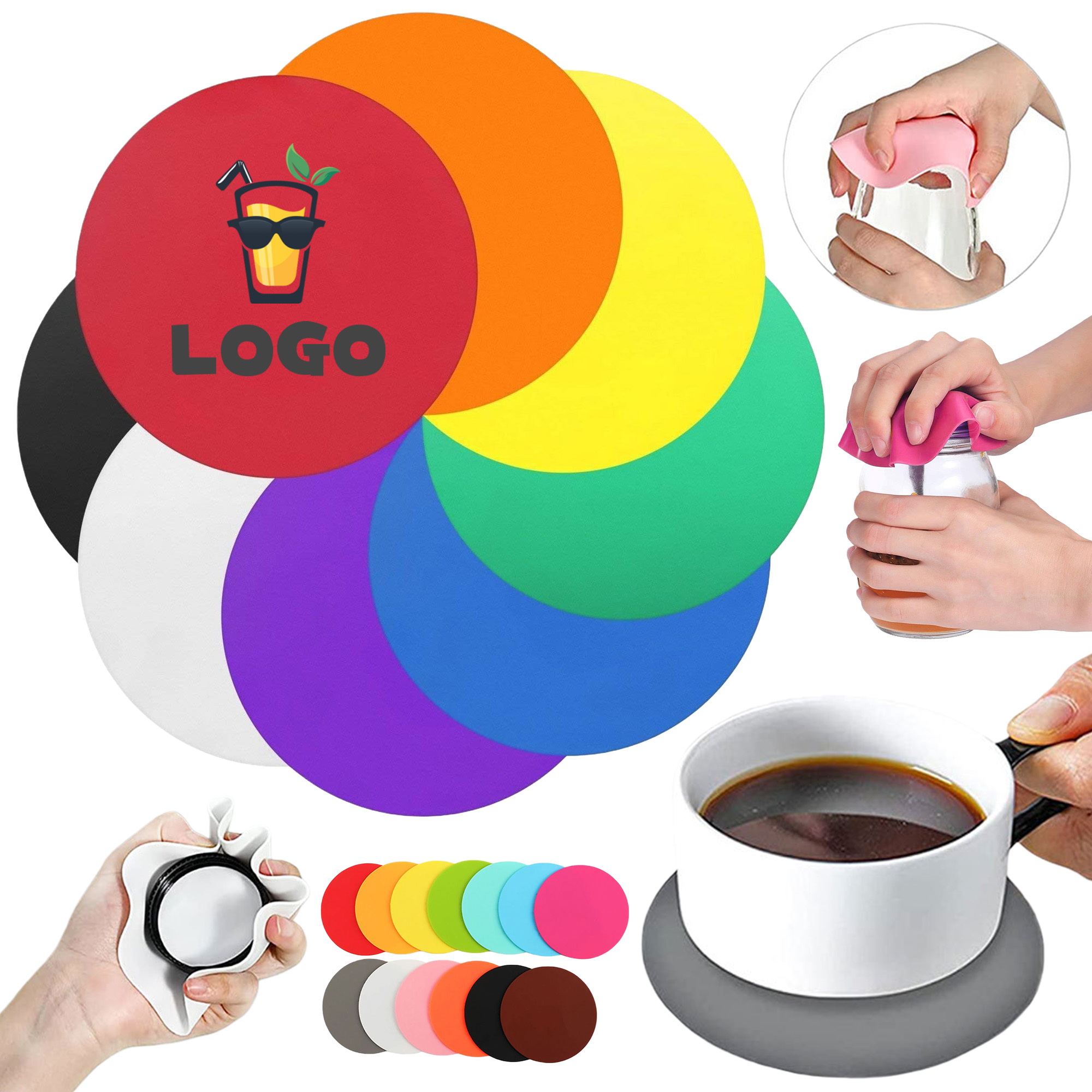 Protection Desk Round Cup Coaster 8
