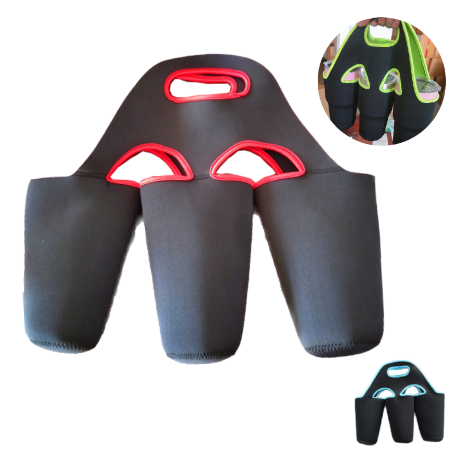 Handheld Neoprene Insulated Water Bottle Holder 9