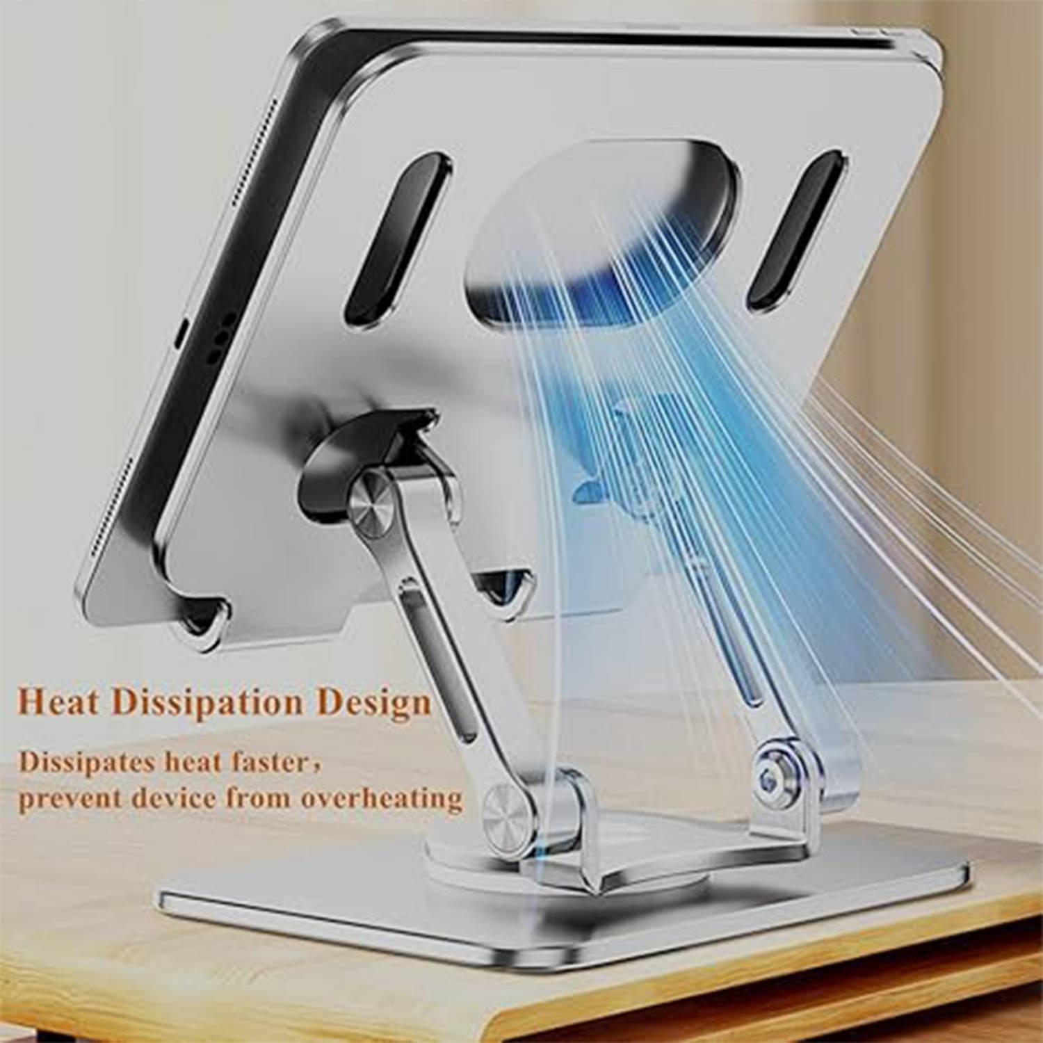 Tablet Stand W/ 360 Degree Rotating Base 2