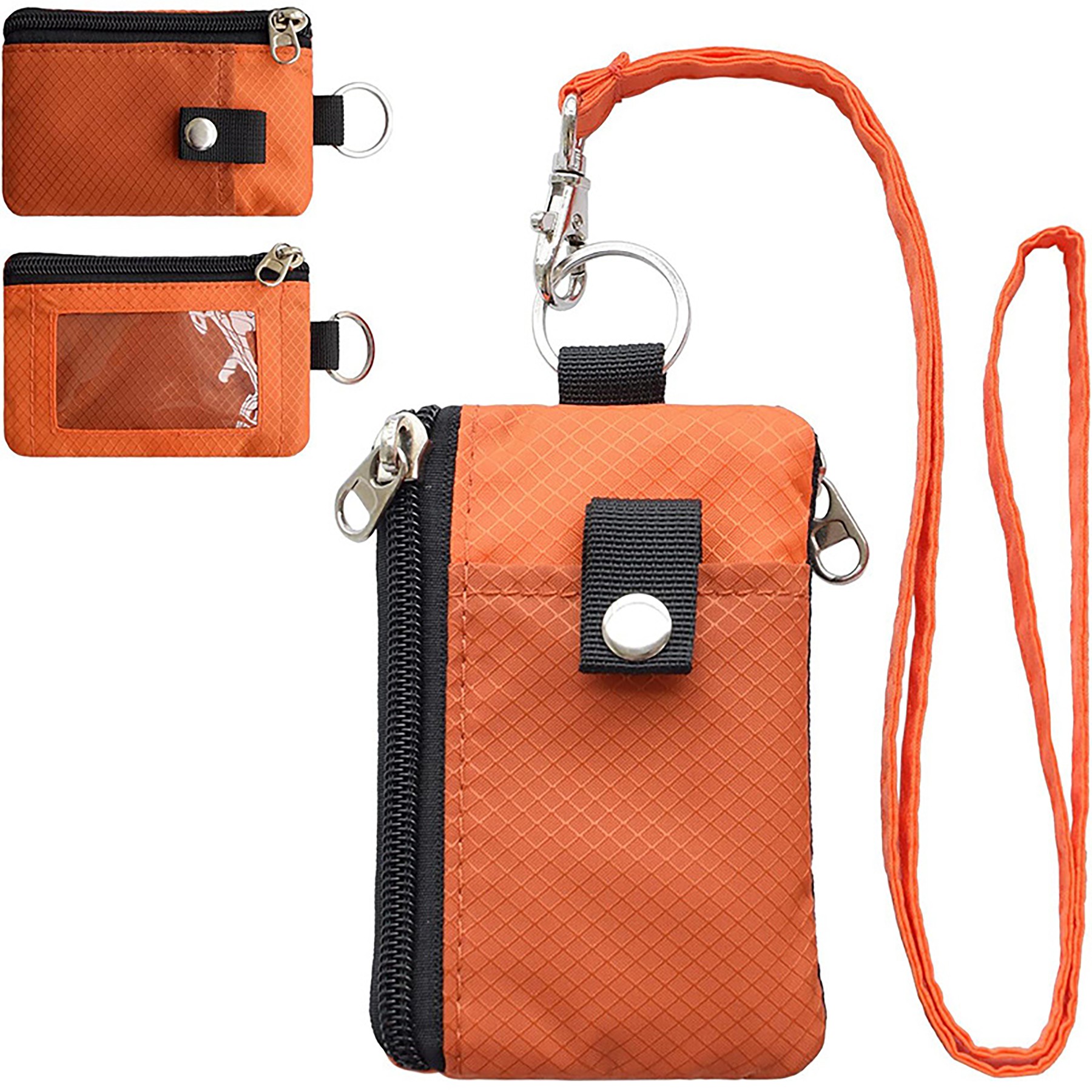 Wallet With Lanyard Keychain 4
