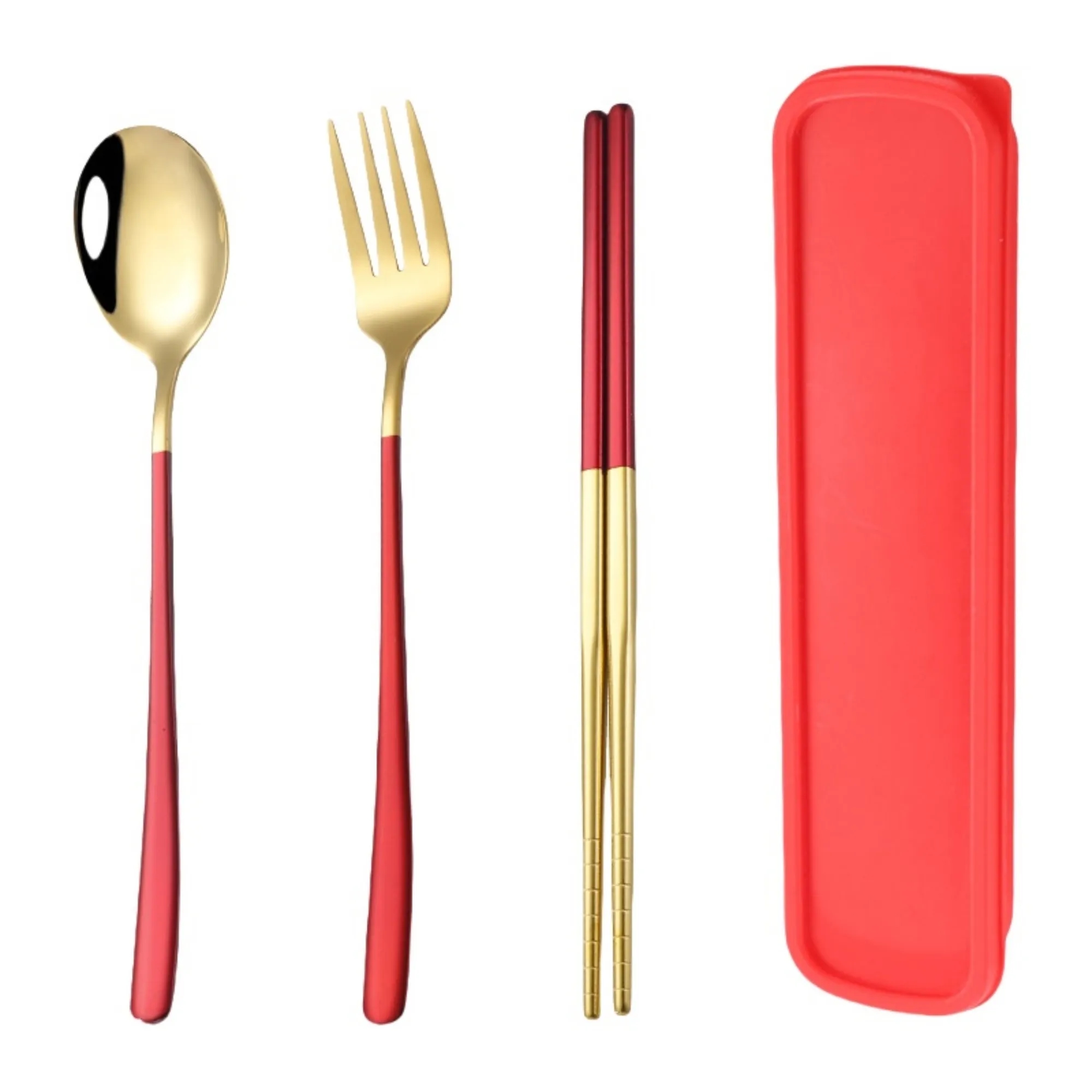 Travel Portable Cutlery Set 4