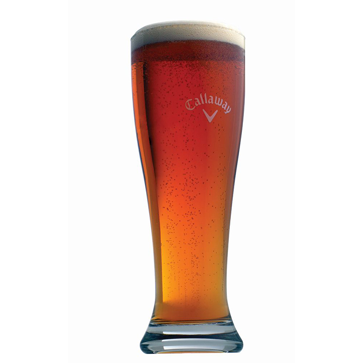 Callaway 16 oz. Pilsner Glass, custom glassware with logo imprint 2
